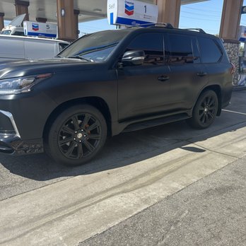 Master Protection Films - Stek DynoMatte on Lexus LX570 - Vehicle Wraps Near Me - Los Angeles , California