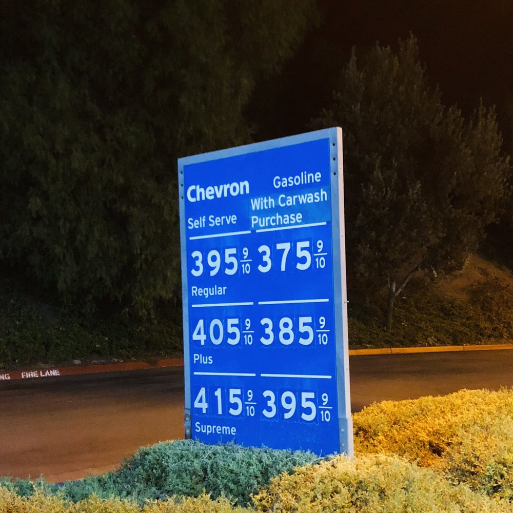 Chevron - Yikes that's expensive! - Gas Stations Near Me - Lake Elsinore, California