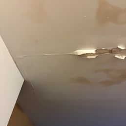 ceiling the menace in 3k flooded, an "accident" all I'm asking is to transfer so they don't finish it off and come through my ceiling !