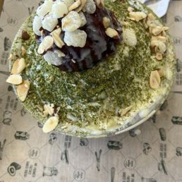 Green Tea Shaved Ice
