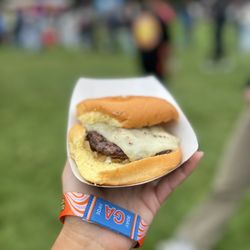 Outside Lands Festival - Konjoe Burger Wagyu Truffle Cheeseburger