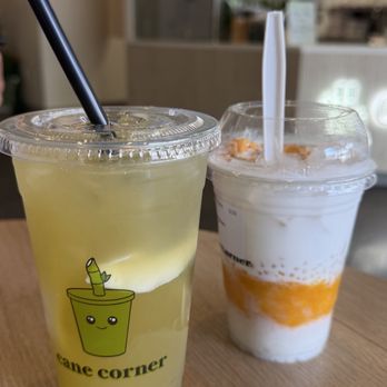 Cane Corner - Coconut sugar can juice and mango sticky rice! My fave - Coffee & Tea Near Me - Sacramento, California