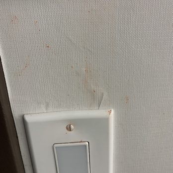 Hilton Atlanta - What appears to be blood on the bathroom light switch! - Hotels Near Me - Atlanta, Georgia Hilton Atlanta - What appears to be blood on the bathroom light switch! - Hotels Near Me - Atlanta, Georgia