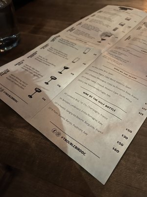 Menu photo 3 Trouble Bird Washington, DC, DC