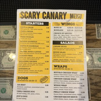 Scary Canary Cypress - Chicken Wings Near Me - Cypress, Texas Scary Canary Cypress - Chicken Wings Near Me - Cypress, Texas
