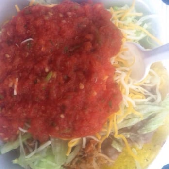 Tony's Tacos - Pork tostada, no pico, extra mild salsa. - Mexican Near Me - Standish, Michigan Tony's Tacos - Pork tostada, no pico, extra mild salsa. - Mexican Near Me - Standish, Michigan