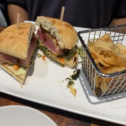 Ahi sandwich Ahi sandwich