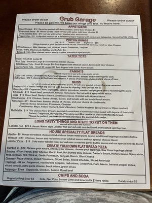 Menu photo 1 Bugnutty Brewing Company Cocoa, FL Menu photo 1 Bugnutty Brewing Company Cocoa, FL