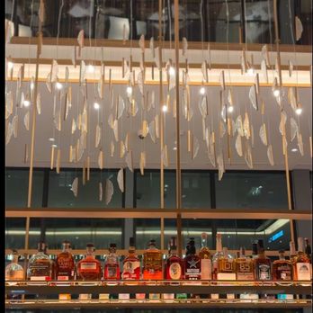 Serenade - Beautiful lighting above the bar - Breakfast & Brunch Near Me - Austin, Texas