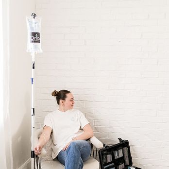 Drp IV - Lehi - Woman receiving drip IV therapy - IV Hydration Near Me