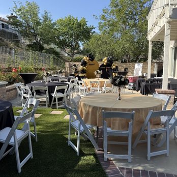 RD Decorations - Table and chairs rental. Low tables and cocktail tables with tablecloths. Very comfortable chairs. - Party & Event Planning Near Me RD Decorations - Table and chairs rental. Low tables and cocktail tables with tablecloths. Very comfortable chairs. - Party & Event Planning Near Me