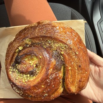 Au Levain - Pistachio Escargot - Bakeries Near Me - Chicago, Illinois Au Levain - Pistachio Escargot - Bakeries Near Me - Chicago, Illinois