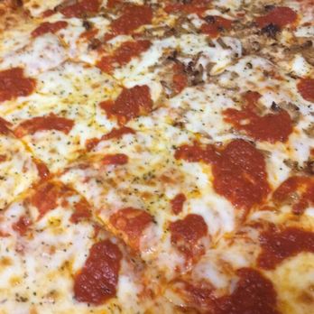 Emilio's Pizza - Sicilian 1/2 sausage - Pizza Near Me - Folsom, Pennsylvania Emilio's Pizza - Sicilian 1/2 sausage - Pizza Near Me - Folsom, Pennsylvania