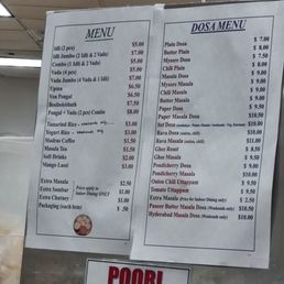 Menu Menu