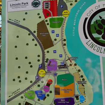 Lincoln Park Zoo - Map of the zoo - Parks Near Me - Manitowoc, Wisconsin Lincoln Park Zoo - Map of the zoo - Parks Near Me - Manitowoc, Wisconsin
