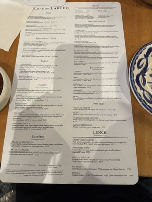 Menu photo 2 Cantina Laredo Addison, TX Menu photo 2 Cantina Laredo Addison, TX