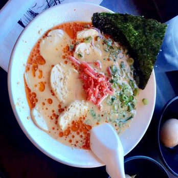 R101 Ramen - LA Tan Tan with chicken. Egg on the side - Ramen Near Me - Glendale, California
