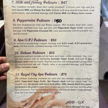 City Nails & Spa - Pedicure Menu - Nail Salons Near Me - Baltimore, Maryland City Nails & Spa - Pedicure Menu - Nail Salons Near Me - Baltimore, Maryland