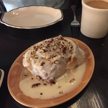 Heritage Tavern - Old Fashioned ham cinnamon roll - New American Near Me - Madison, Wisconsin