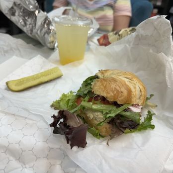 Tastefully Philly Cafe - My chicken salad sandwich on a croissant - Salad Near Me - Newport News, Virginia