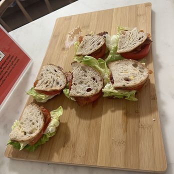 Fitzy’s - Smoked salmon LT sandwich - Themed Cafes Near Me - Whitefish Bay, Wisconsin
