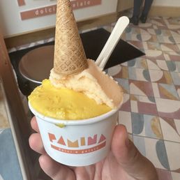 Regular size with melon and tropicale Regular size with melon and tropicale
