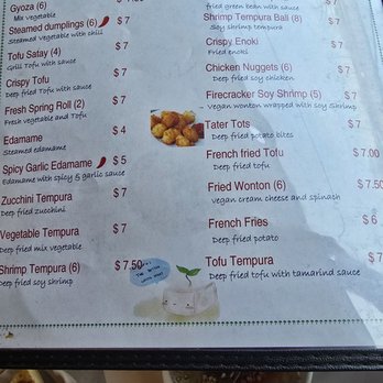 Asian Vegan Bistro - Menu - Vegan Near Me - Bakersfield, California