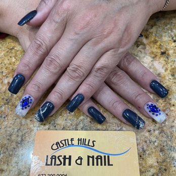 Castle Hills Lash & Nail - Dallas Cowboy inspired nails - Nail Salons Near Me - Carrollton, Texas Castle Hills Lash & Nail - Dallas Cowboy inspired nails - Nail Salons Near Me - Carrollton, Texas