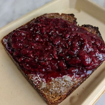The Mill - SEASONAL JAM w/ butter + sea salt on molasses brown bread - Coffee & Tea Near Me - San Francisco, California The Mill - SEASONAL JAM w/ butter + sea salt on molasses brown bread - Coffee & Tea Near Me - San Francisco, California