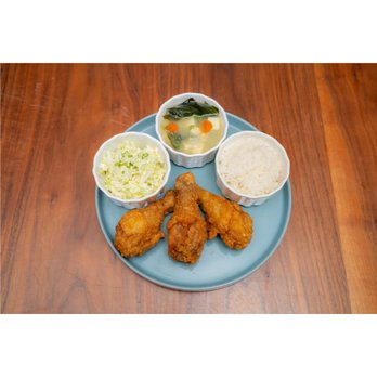 DoubleUp Eats - 3pc wing combo set
can come in spicy and soy - Chicken Shop Near Me - Brooklyn, New York