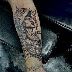 Colorful Addictions - Aztec warrior