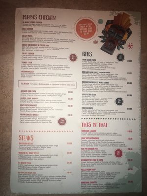Menu photo 2 Bubba Drews Craigavon, CGV Menu photo 2 Bubba Drews Craigavon, CGV