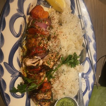 Aba - Salmon Kebab - Mediterranean Near Me - Austin, Texas