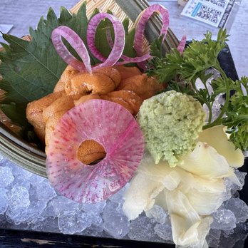 Shimbashi Izakaya - Local uni sashimi (but sometimes they have uni from Japan) - Sushi Bars Near Me - Del Mar, California Shimbashi Izakaya - Local uni sashimi (but sometimes they have uni from Japan) - Sushi Bars Near Me - Del Mar, California