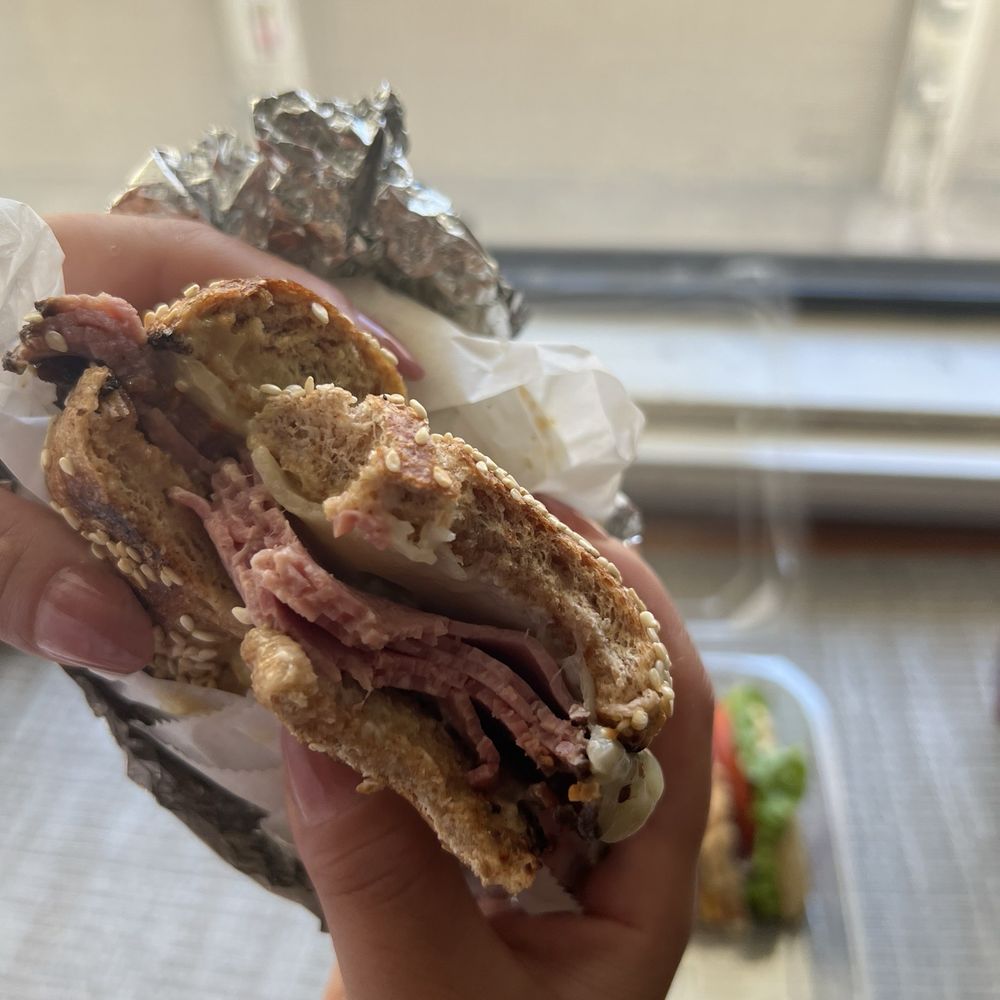 Pastrami Bagel Sandwich Pastrami Bagel Sandwich
