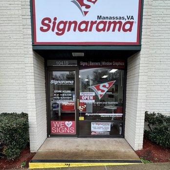 Signarama Manassas - Store front - Signmaking Near Me - Manassas, Virginia Signarama Manassas - Store front - Signmaking Near Me - Manassas, Virginia