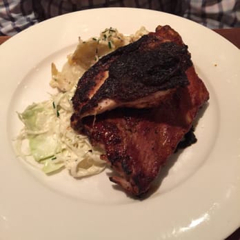 Earls Kitchen + Bar - Half rack ribs with Cajun chicken - Canadian (New) Near Me - Calgary, Alberta