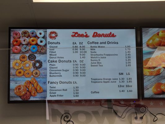 Menu photo 3 Lee’s Donuts San Antonio, TX