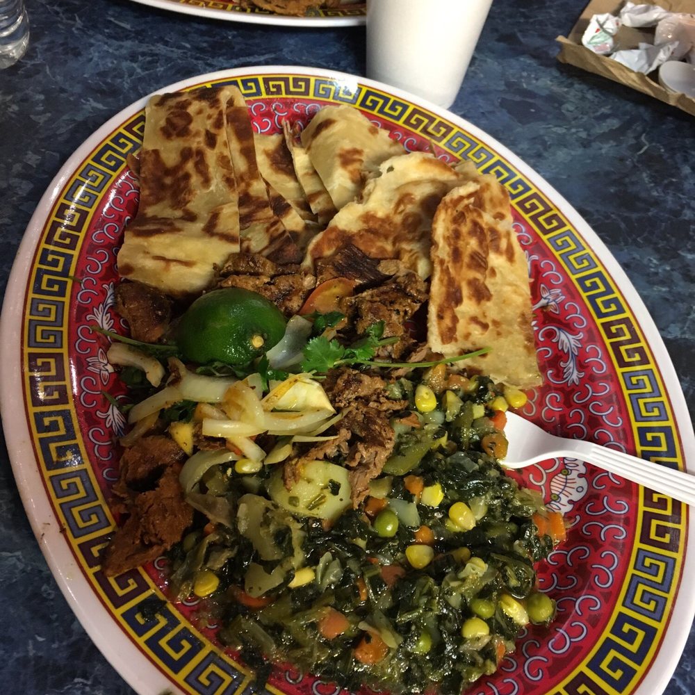Suqar beef with Japatti.