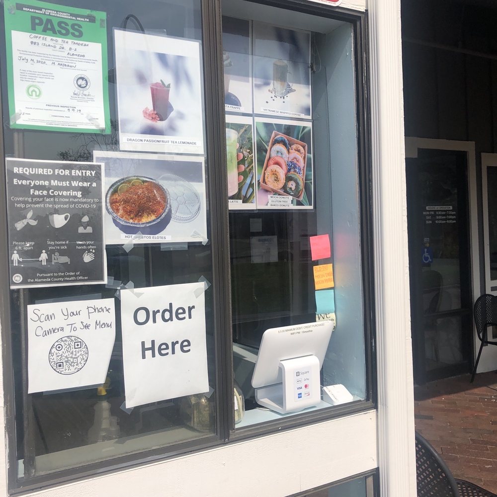 Coffee and Tea Traders - Contactless payment! Apple Pay Friendly - Coffee & Tea Near Me - Alameda, California