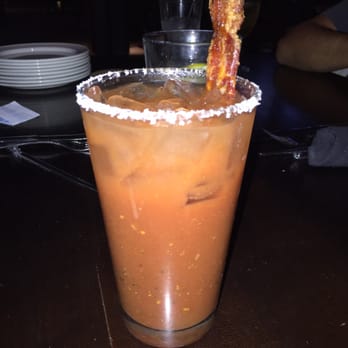 Yard House - Bloody Mary with bacon. No need to say how great it was. - New American Near Me - Northridge, California Yard House - Bloody Mary with bacon. No need to say how great it was. - New American Near Me - Northridge, California