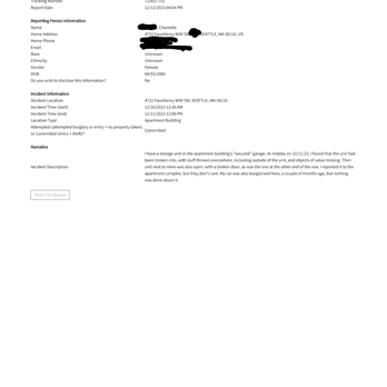 Maris West Seattle Apartments - Police incident report - Apartments Near Me - Seattle, Washington