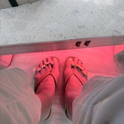 Lyly Natural Nail& Spa - A perfect Pink Pink pedi