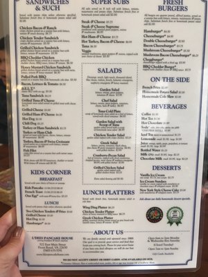 Menu photo 6 L 'Dees Pancake House Front Royal, VA Menu photo 6 L 'Dees Pancake House Front Royal, VA