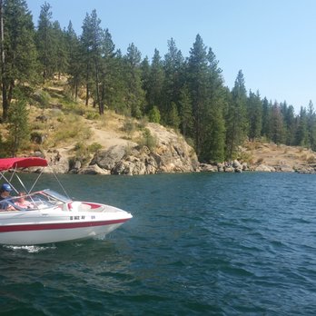 New Sun Adventures - Leaving the boardwalk marina on a hot July day. - Boating Near Me - Coeur d'Alene, Idaho New Sun Adventures - Leaving the boardwalk marina on a hot July day. - Boating Near Me - Coeur d'Alene, Idaho