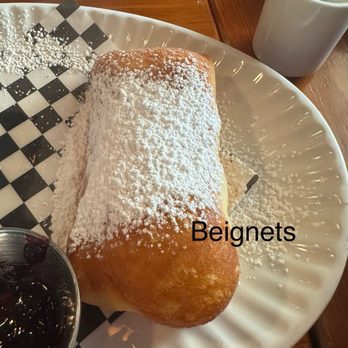 Sassafras American Eatery, Highlands - 3 large Beignets in an order are served fresh and warm - Cajun/Creole Near Me - Denver, Colorado
