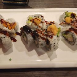 Watami Sushi & Hibachi Steakhouse - Two Chicken Tempura and one Sweet Potato  Tempura