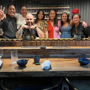 Sushi Bar - With the staff! - Sushi Bars Near Me - Austin, Texas