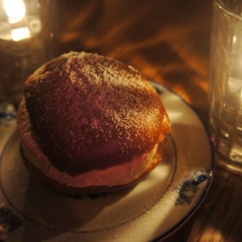 Baijiu - Fried bao ice cream sandwich ($7.00) - Cocktail Bars Near Me - Edmonton, Alberta Baijiu - Fried bao ice cream sandwich ($7.00) - Cocktail Bars Near Me - Edmonton, Alberta