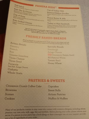 Menu photo 8 Panera Bread Rancho Cordova, CA Menu photo 8 Panera Bread Rancho Cordova, CA